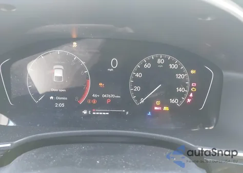 2023 Honda Civic Ex-L /Ex-L W/O Bsi z USA, uszkodzony, nr VIN 19XFL1H75PE015183